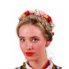 Dirndl bloemen diadeem