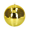 Discobol glitter goud