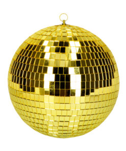 Discobol glitter goud