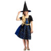 halloween heks zwart blauw
