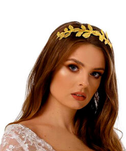 tiara bladeren romeins goud ijzer