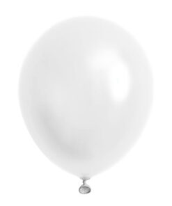 ballonnen metalic wit 40x