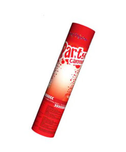Confettikanon rood