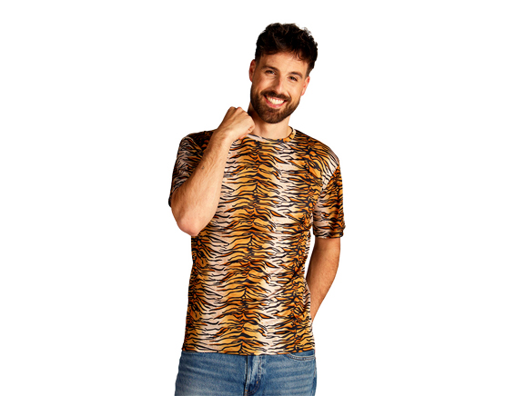 Tshirt tijger herenmodel