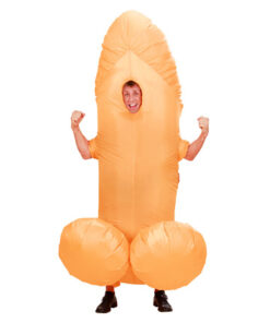 Opblaasbare penis kostuum 