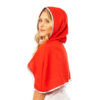 Roodkapje cape apart rood