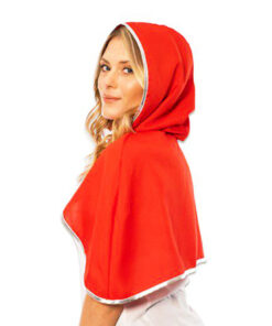 Roodkapje cape apart rood 