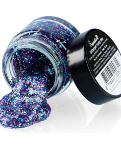 Glittergel paars mix