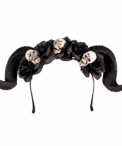 Haarband black devil demon