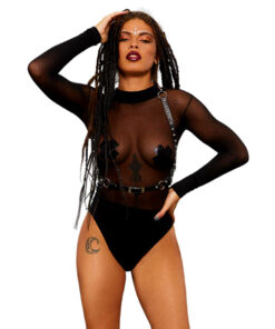 body seetrough zwart