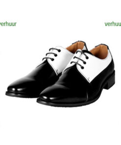 Maffia moquasins zwart wit