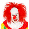 It killerclown kaalkop met rood haar