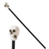 wandelstok skull plastic