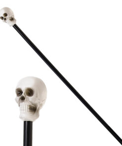 wandelstok skull plastic