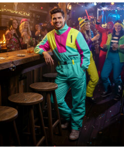 Apres ski jumpsuit UV turquoise