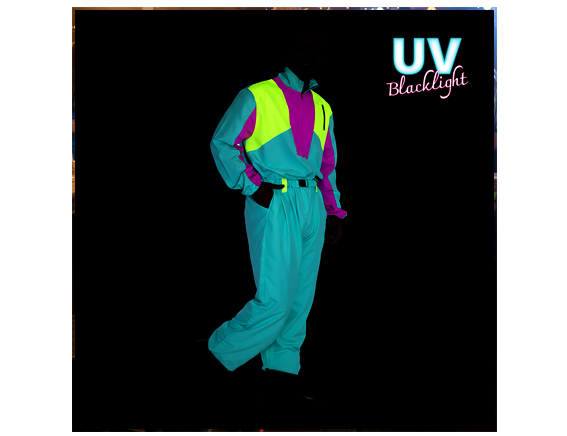 Apres ski jumpsuit UV turquoise - Afbeelding 3