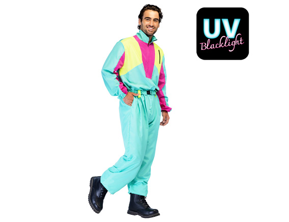 Apres ski jumpsuit UV turquoise - Afbeelding 4