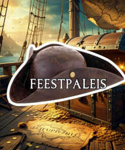 kapitein jack sparrow 3corner bruine piratenhoed