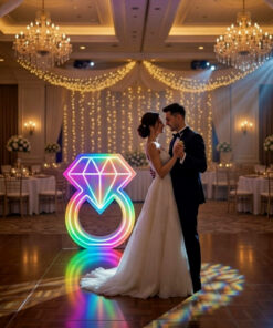 RING symbool    Lichtgevende letter/cijfer voorbeeld