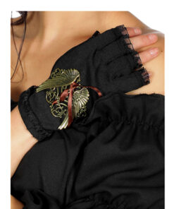 Handschoenen steampunk goud zwart