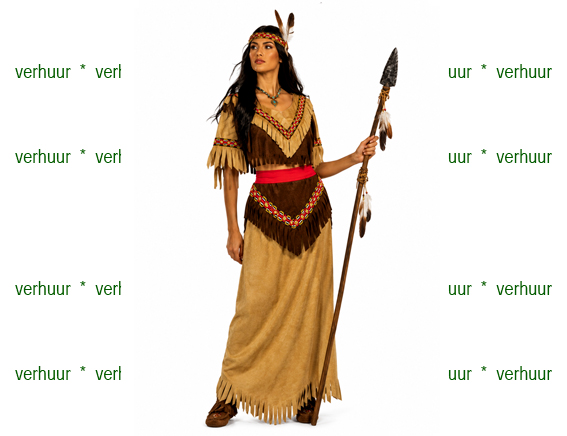 Pocahontas top en lange rok