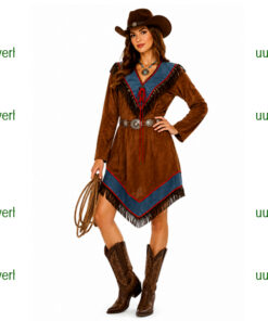 Cowgirl jeans jurk lichtblauw