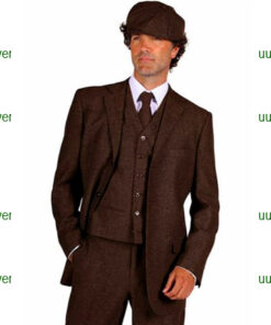Peaky blinders outfit lange broek bruin