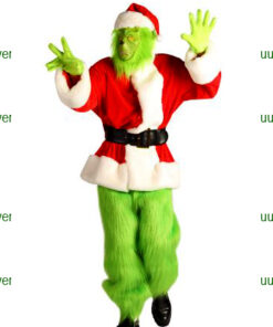 The grinch kerstmanpak met accessoires en masker