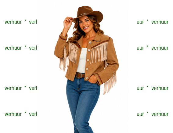 Cowgirl vestje luxe