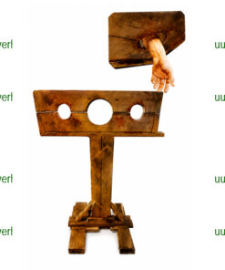 Piraten marteltuig schandpaal