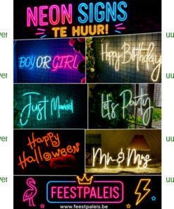 Voorbeeld neon signs keuze overzicht