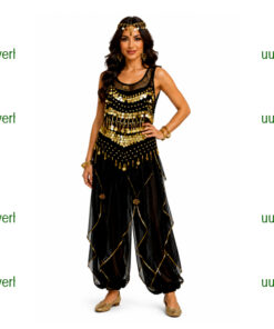 1001 nachten zwart goud broek