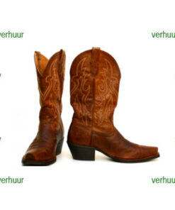 Vrouwen cowboy boots bruin