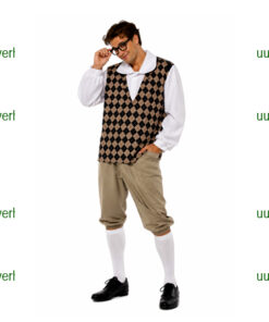 Nerd retro bruin