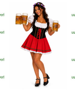 Tirol dirndl rood