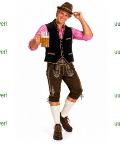Tiroler combo met zwarte vestje
